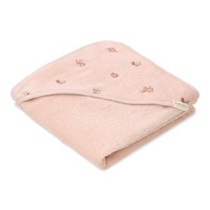 Little Dutch Accappatoio con triangolo Rosa