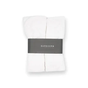 Lenzuolo con angoli - Coprimaterasso culla - 2pz 80x40cm - Bianco