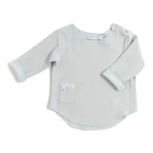 BAMBOOM Maglia manica lunga Pure Azzurro 03