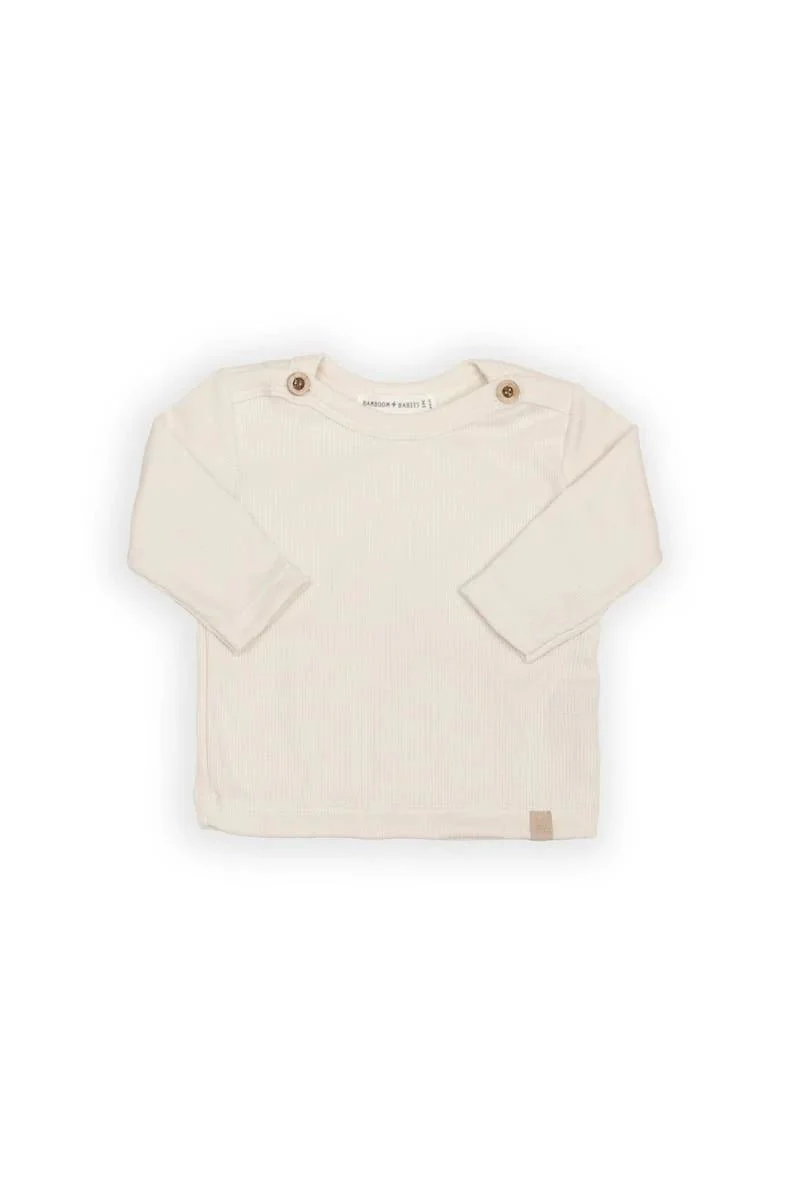 Shirt con apertura spalle - WARM WHITE 345 - immagine 2