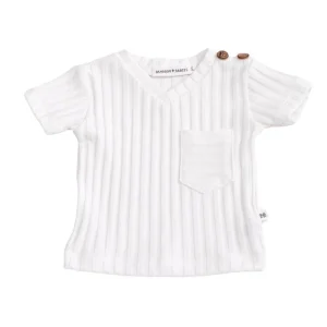 BAMBOOM T-shirt scollo a V bimbo