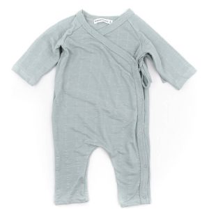 Tutina apertura incrociata - Azzurro 323