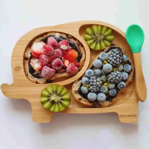 Piatto in bambù – Eco Rascals