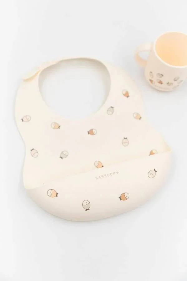 Bavaglino in silicone e tazza - FISHES 242 - immagine 3