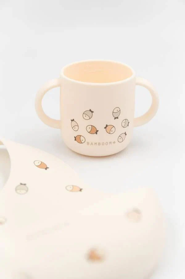 Bavaglino in silicone e tazza - FISHES 242 - immagine 5