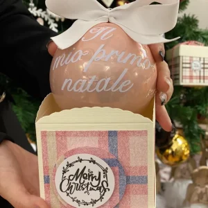 Palline di vetro personalizzate ROSA
