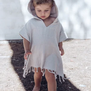Unique Love Poncho Cotone Sabbia