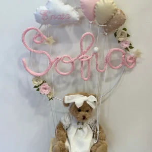 Le dolcezze del cuore - Fiocco Nascita orsetto Sofia