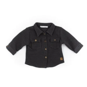 BAMBOOM Camicia in Velluto a Costine Bimbo