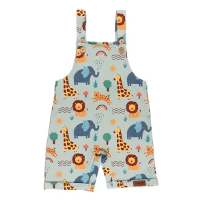 Salopette in cotone organico GOTS – Mini Safari – Walkiddy