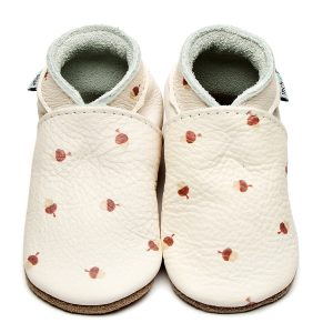 Inch blue Pantofoline in pelle – Piccole Ghiande