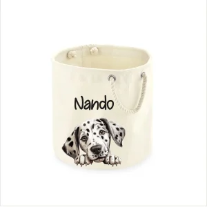 Cesta Porta giochi per Cani Dalmata