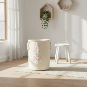 Cesta Porta giochi personalizzata Unicorno