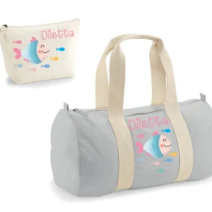 Borsone Baby  personalizzabile Pesciolini più Beauty coordinato