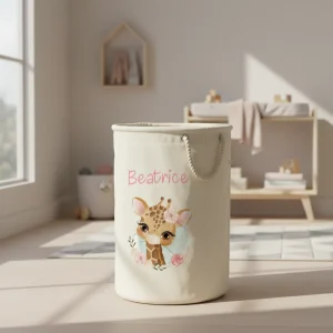 Cesta Porta giochi personalizzabile Giraffa