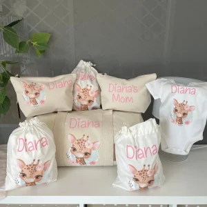 Super Set regalo per bambini Dolce Giraffa Shopper omaggio!