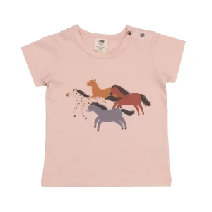 Maglietta a manica corta per bambini Pony- ultima taglia 98 cm/3 anni