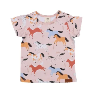 Maglietta a manica corta per bambini Regno dei Pony- ultima taglia 3/6 mesi 62/68 cm