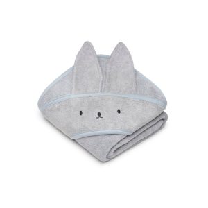 my memi Accappatoio Coniglietto in Bamboo Grigio