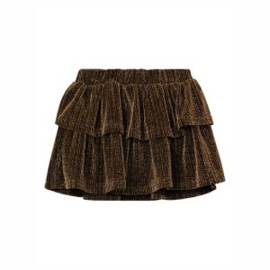 Gonna lurex oro|nero