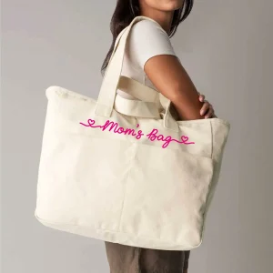 Borsa Doppio manico in tela resistente Personalizzabile