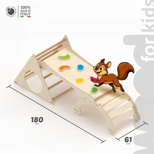 Palestra Montessori Arco+Triangolo+Scivolo