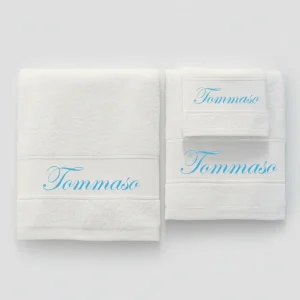 Set da 3 Asciugamani Personalizzabili con nome