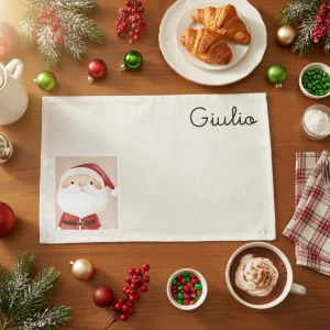 Tovaglietta pranzo Babbo Natale/Renna
